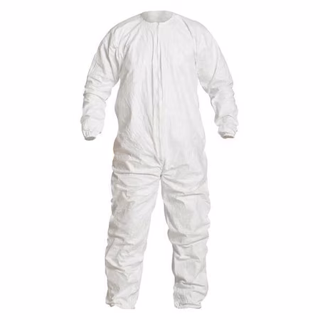 Mono Tyvek Blanco L con Cremallera A