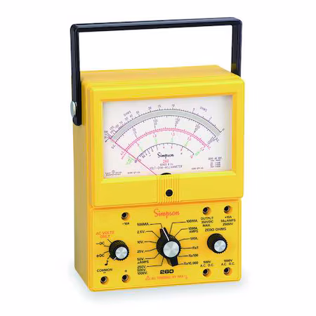 Multímetro Analógico Simpson Electric 1000V 10A B