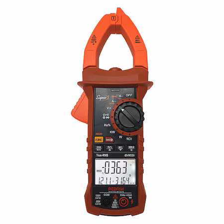 Pinza amperimétrica digital SUPCO 1000 A A