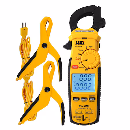 Pinza amperimétrica TRMS 600 A UEI A