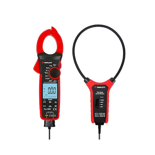Pinza amperimétrica TRMS CAT IV 600V Triplett A