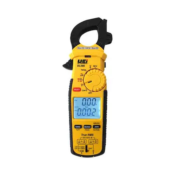 Pinza amperimétrica True-RMS 600 A LCD A