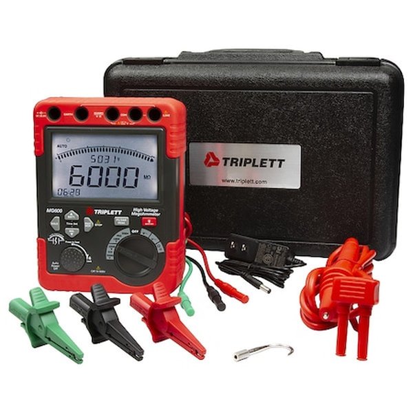 Probador de aislamiento Triplett 500 a 5000 V A