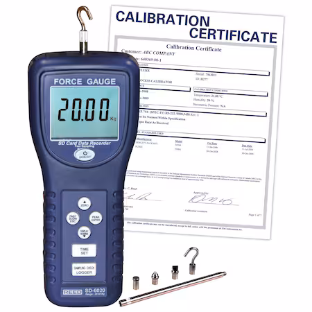 REED SD-6020 Medidor de Fuerza de Registro A