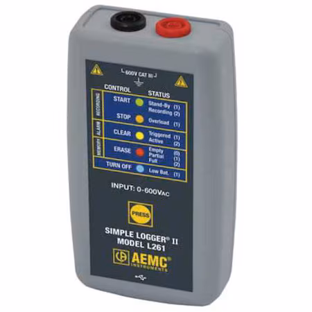 Registrador de datos de voltaje AEMC Instruments A