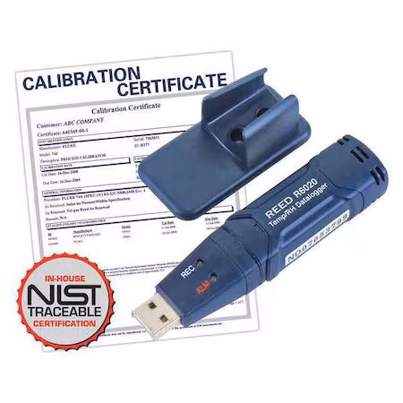 Registrador de datos USB de temperatura y humedad A
