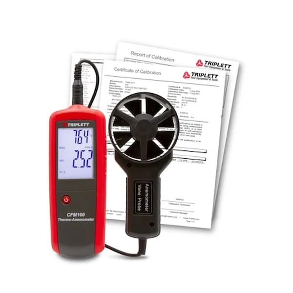 Termoanemómetro Triplett CFM100 - Medición Precisa A