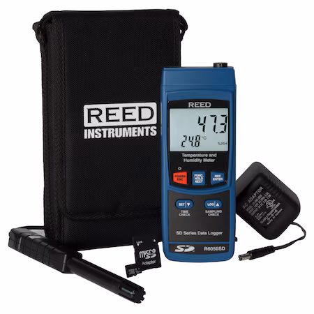 Termohigrómetro de registro de datos REED A