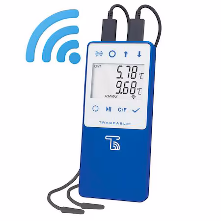 Termómetro de registro de datos WiFi TRACEABLE B