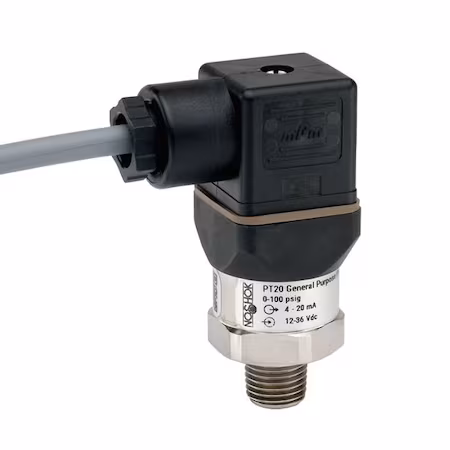 Transmisor de presión manómetro 0-1000 psi NOSHOK C