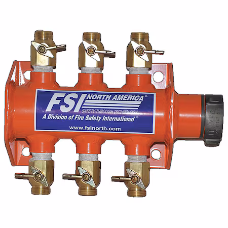 Unidad de agua con colector múltiple
