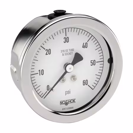 Vacuómetro de acero inoxidable 304 A