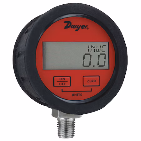 Vacuómetro digital 3 rojo - Dwyer Instruments A