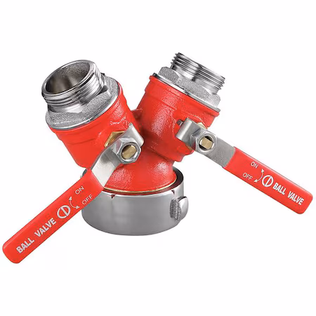 Válvula WYE 2-12 NST x 1-12 NST Latón A