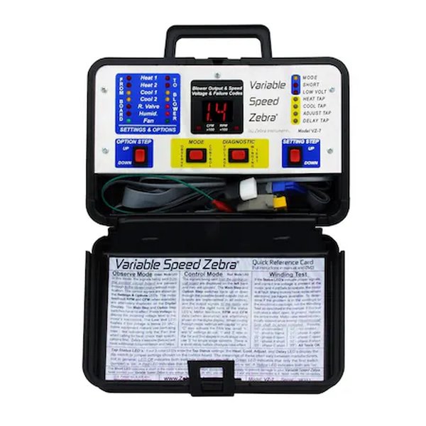 Velocidad variable Zebra - Probador de motores ECM A