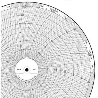 10 inch graph 0 to 100 PK100 A